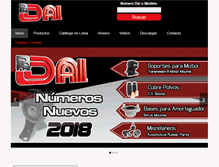 Tablet Screenshot of dai.com.mx